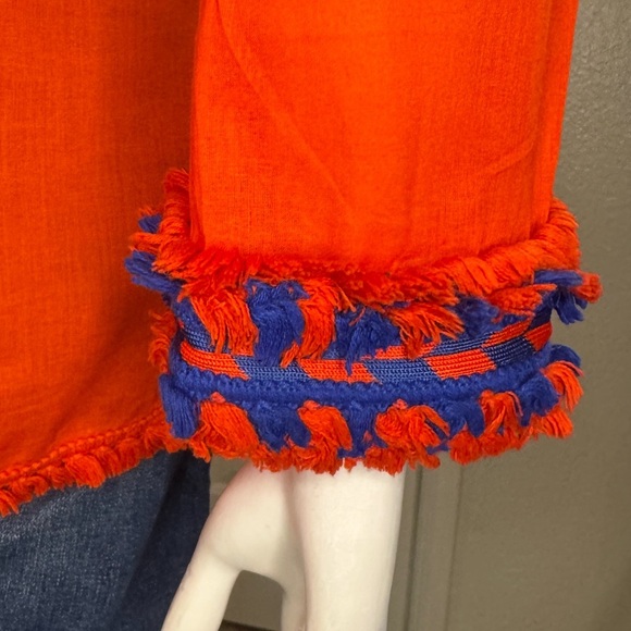 TORY BURCH SAMBA TORY TUNIC SIZE 8. - Picture 11 of 12